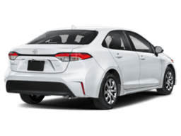 Toyota Corolla LE CVT (Natl) 2026 — rear view