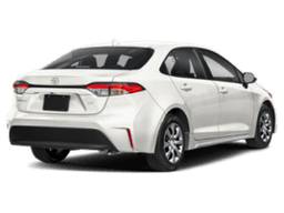Toyota Corolla LE CVT (Natl) 2026 — rear view