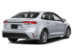 Toyota Corolla LE CVT (Natl) 2026 — rear view