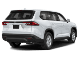 Toyota Grand Highlander LE AWD (Natl) 2026 — rear view
