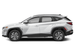 Hyundai Tucson Hybrid Blue AWD 2024 — side view