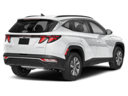 Hyundai Tucson Hybrid Blue AWD 2024 — rear view