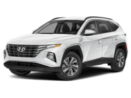 Hyundai Tucson Hybrid Blue AWD 2024 — front view