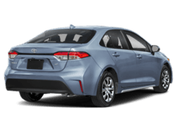 Toyota Corolla LE CVT (Natl) 2026 — rear view