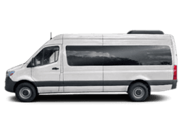 Mercedes-Benz Sprinter Passenger Van High Roof 4-Cyl Diesel HO 2500 High Roof I4 Diesel HO 170" RWD 2026 — side view