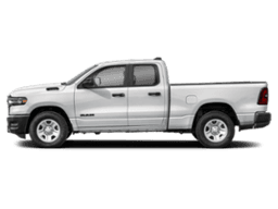 Ram 1500 Tradesman 4x4 Quad Cab 6'4" Box 2026 — side view