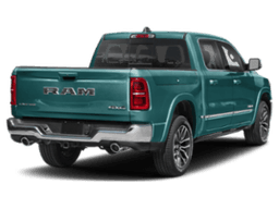 Ram 1500 Longhorn 4x4 Crew Cab 5'7" Box 2026 — rear view