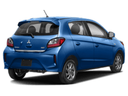 Mitsubishi Mirage ES CVT 2024 — rear view