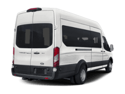 Ford Transit Passenger Wagon XL T-350 HD 148" EL High Roof DRW AWD 2027 — rear view