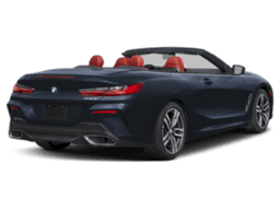 BMW 8 Series 840i Convertible 2026 — rear view