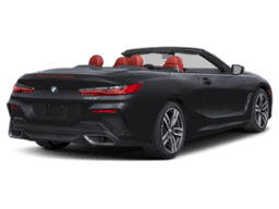 BMW 8 Series 840i Convertible 2026 — rear view