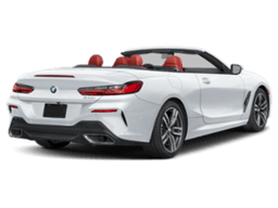 BMW 8 Series 840i Convertible 2026 — rear view
