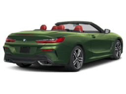 BMW 8 Series 840i Convertible 2026 — rear view