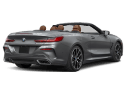 BMW 8 Series M850i xDrive Convertible 2026 — rear view