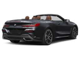 BMW 8 Series M850i xDrive Convertible 2026 — rear view