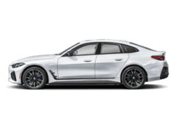 BMW i4 M60 Gran Coupe 2026 — side view