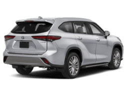 Toyota Highlander Hybrid Platinum AWD (Natl) 2026 — rear view