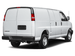 Chevrolet Express Cargo Van Work Van RWD 2500 155" 2025 — rear view