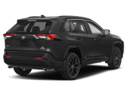 Toyota RAV4 Hybrid SE AWD (Natl) 2024 — rear view