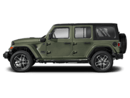 Jeep Wrangler 4xe Sahara 4x4 2024 — side view