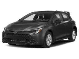Toyota Corolla Hatchback SE CVT (Natl) 2026 — front view