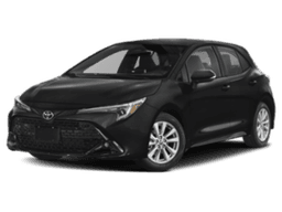 Toyota Corolla Hatchback SE CVT (Natl) 2025 — front view