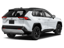 Toyota RAV4 Hybrid XSE AWD (Natl) 2025 — rear view
