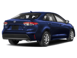 Toyota Corolla LE CVT (Natl) 2025 — rear view