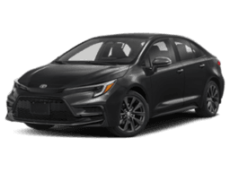 Toyota Corolla SE CVT (Natl) 2025 — front view