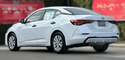 Nissan Sentra S CVT 2025 — rear view