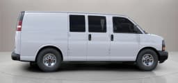 GMC Savana Cargo Van Work Van RWD 2500 135" 2025 — side view