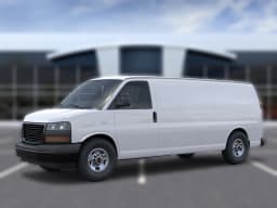 GMC Savana Cargo Van Work Van RWD 2500 155" 2026 — side view
