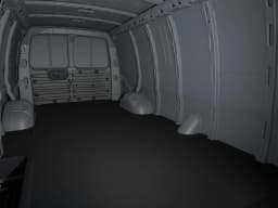 GMC Savana Cargo Van Work Van RWD 2500 155" 2026 — side view