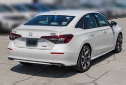 Honda Civic Sedan Hybrid Sport Touring CVT 2026 — side view