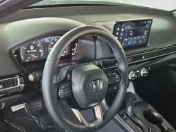Honda Civic Sedan Hybrid Sport Touring CVT 2026 — side view