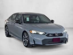 Honda Civic Sedan Hybrid Sport Touring CVT 2026 — side view