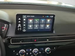 Honda Civic Sedan Hybrid Sport Touring CVT 2026 — side view