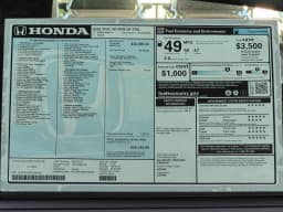 Honda Civic Sedan Hybrid Sport Touring CVT 2026 — side view