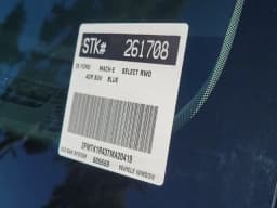 Ford Mustang Mach-E Select RWD 2026 — side view
