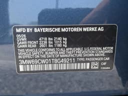 BMW 3 Series 330i NA Sedan 2026 — side view