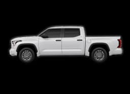 Toyota Tundra 4WD SR5 CrewMax 5.5' Bed (Natl) 2026 — side view