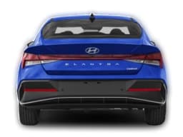 Hyundai Elantra Limited Sedan 2026 — side view