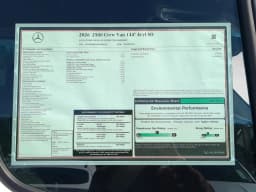 Mercedes-Benz Sprinter Cargo Van Standard Roof 4-Cyl Diesel 2500 Standard Roof I4 Diesel 144" RWD 2026 — side view
