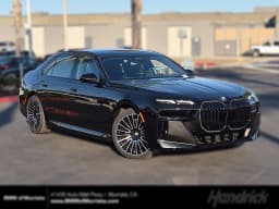 BMW 7 Series 750e xDrive Plug-In Hybrid 2026 — side view